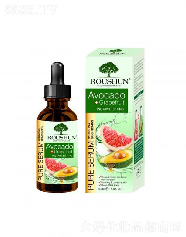 ���^�����،������I(y��)���޹�˾��ROUSHUNţ�͹������沿���A 30ml ����Ƥ�w�y��