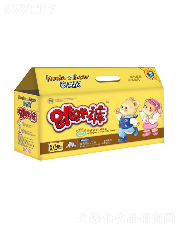 奇樂熊跳跳褲 40片XXL碼