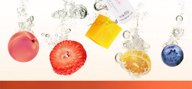 利維因維生素C泡-水蜜桃味 利維因維生素C泡-水蜜桃味